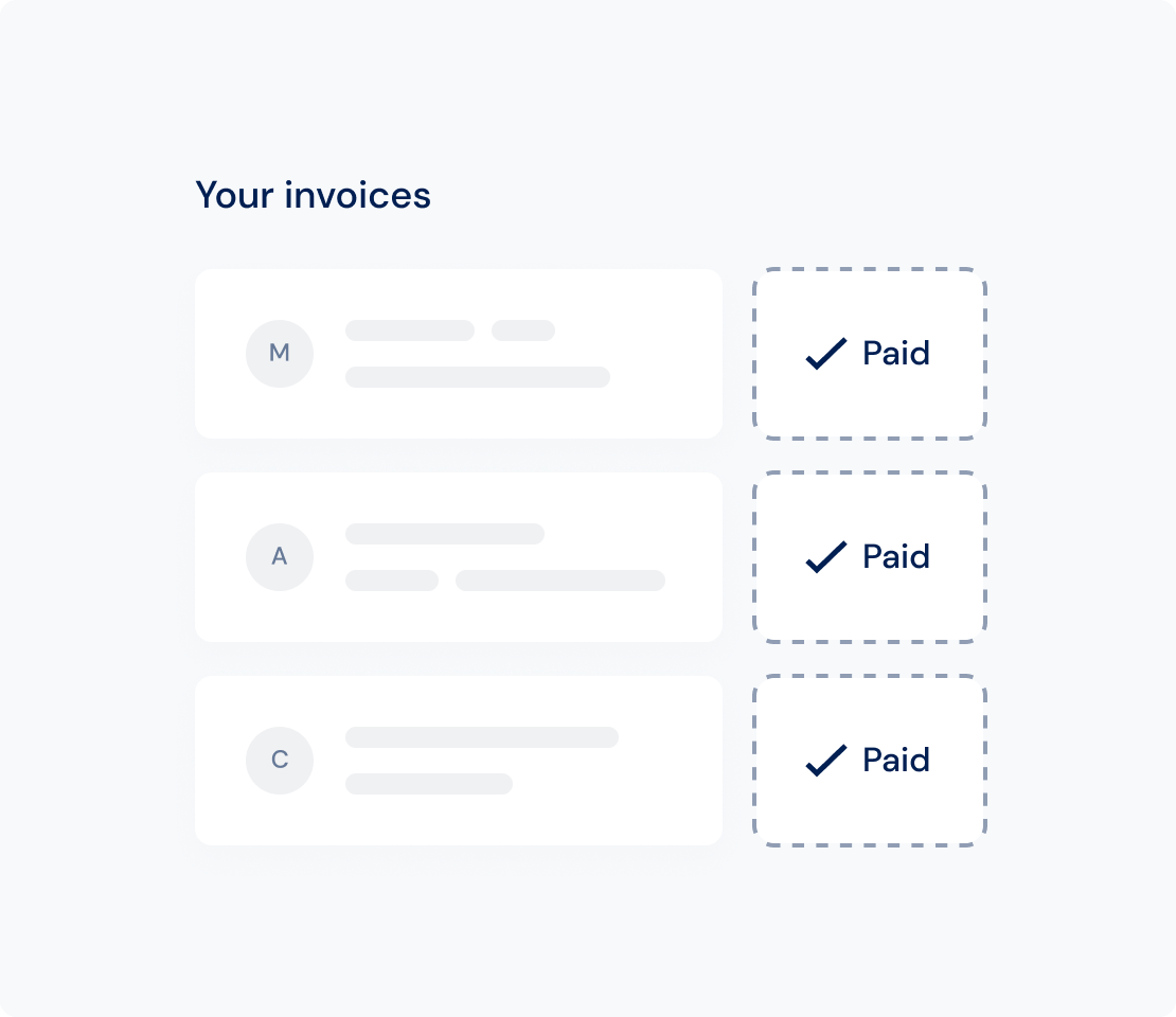 Payment tracking
