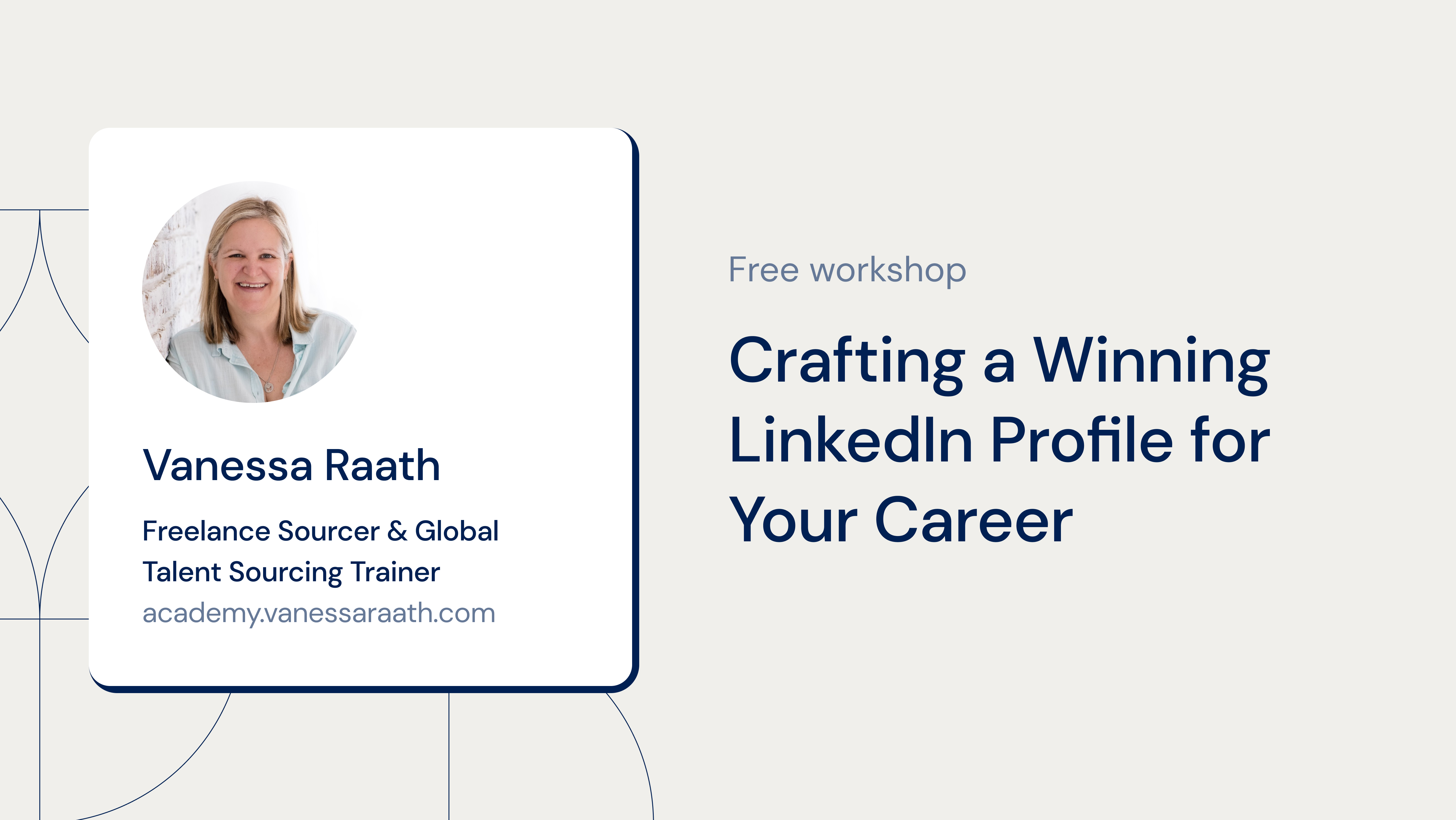 LinkedIn Profile webinar on demand