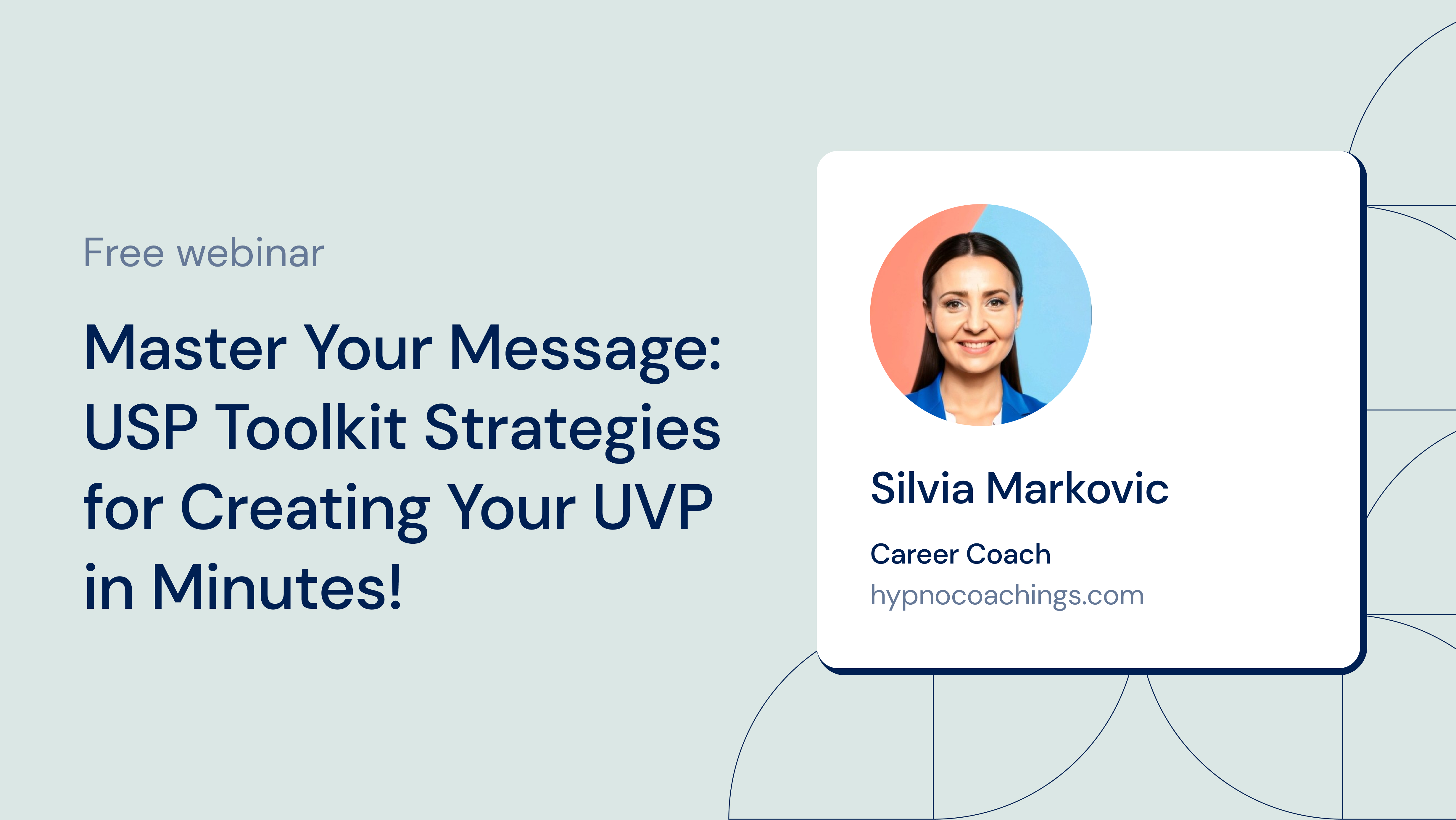 Master your message website