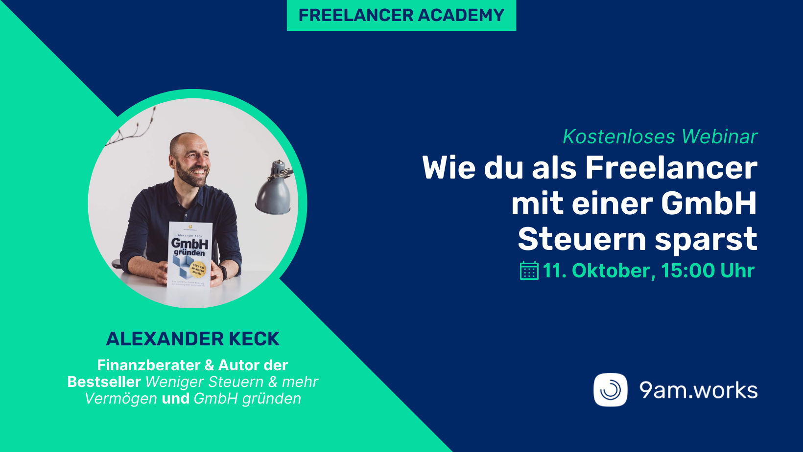 Wie du als Freelancer mit einer GmbH Steuern sparst-webinar